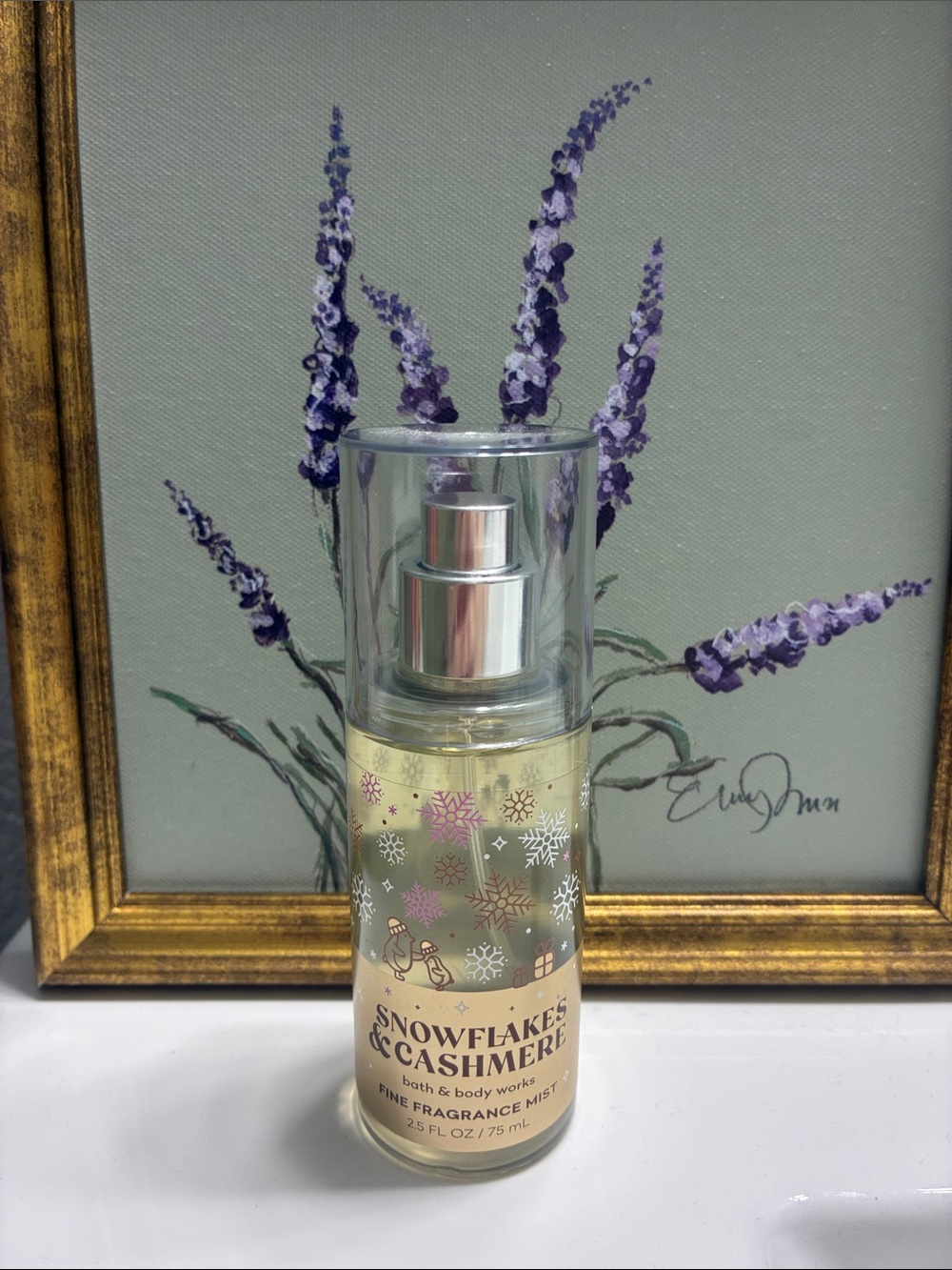 Snowflakes & Cashmere Bath & Body Works Mini Spray